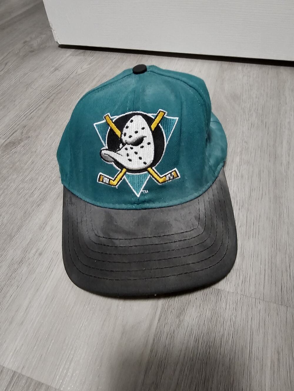 Vintage Mighty Ducks Hat Cap Snapback One Size Multicolor Adjustable Disney